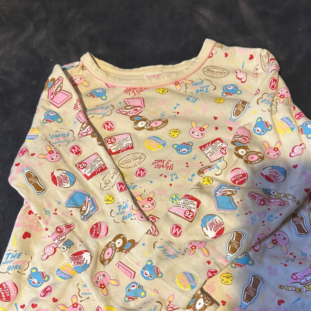 Mezzo Piano print long sleeve